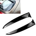 Car Rear Window Side Spoiler Cover Trim for KIA Sportage R 2011-2015. 