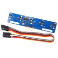 5 channel Infrared Reflective Sensor TCRT5000 KIT 5 way/road IR Photoelectric Switch Barrier Line Track Module. 