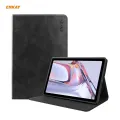 (New arrival) For Samsung Galaxy Tab A7 10.4 T500 / T505 2020 / 2022 ENKAY Cow Texture TPU Leather Smart Case For Samsung Galaxy Tab A7 10.4 2020 T500. 