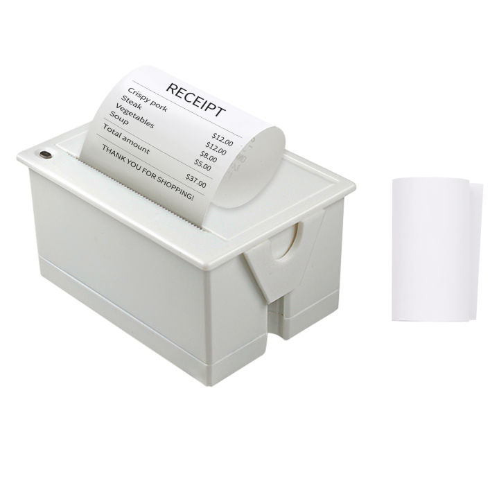 Mini 58mm Embedded Thermal Printer Modul-e POS Receipt Ticket Barcode Printer Support ESC/POS Print Command with USB/RS232/TTL Interface
