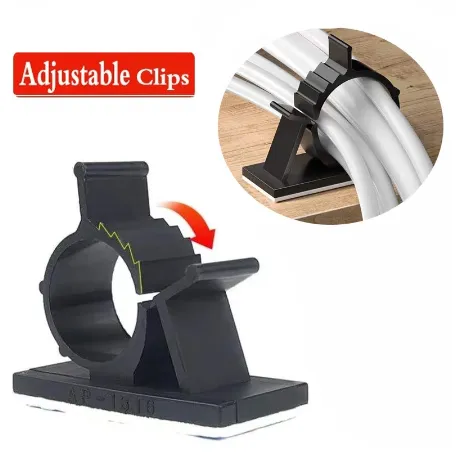 1/10%20Pcs%20Adhesive%20Backed%20Plastic%20Wire%20Adjust%20Cable%20Clips%20Adhesive-type%20Wiring%20Fixing%20Seat%20Harness%20Buckle%20Wire%20Fixing%20Clip%20-%20Image%206