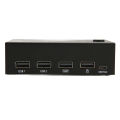 2 Port KVM Switch Dual Monitor, HD Multimedia Interface Switch 4W High Compatibility for PC. 