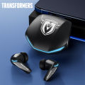 Plug game player wireless ear CS wholesale blue 5/10 P1/2/3/Transformers TF-T10 tooth 5.4 headset game low latency headset selection game. 