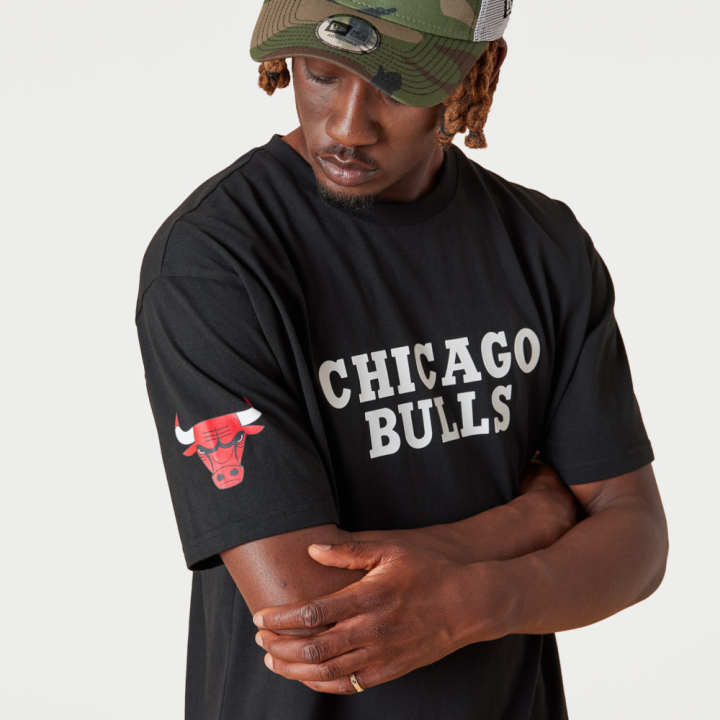 Chicago%20Bulls%20Logo%20Printed%20T%20shirt%20for%20men%20-%20Black%20-%20Image%202