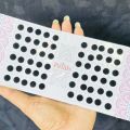 ESH Black color Simple Plain small Round Pottu Forehead,  Kumkum Self-Adhesive Sticker Bindi card For Women. 