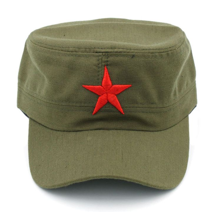 Red%20Star%20Hat%20Army%20Cap%20Cadet%20Hat%C2%A0%C2%A0%20Patrol%20Hat%20Golf%20Driving%20Hat%20-%20Image%205