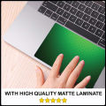 Laptop Skin Protector Sticker Mousepad Touchpad Trackpad Decal Vinyl Sticker Protector With High Quality Matte Laminate  Suitable For All Kind Of Laptops. 