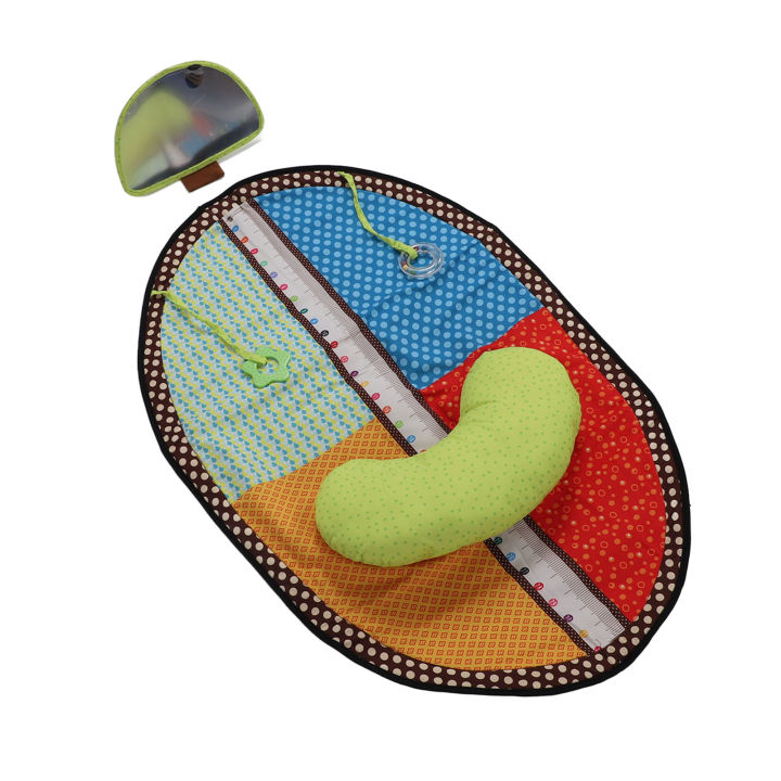 Tummy%20Time%20Pillow%20Play%20Mat%20Baby%20Tummy%20Time%20Mirror%20Play%20Mat%20with%20Height%20Scale%20Collapsible%20Waterproof%20Tummy%20Time%20Pillow%20Support%20-%20Image%205