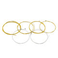 Aucostic Guitar Strings E to A (1 Set 6pcs) for Acoustic Folk Box Guitar Classic Guitar Bronze Color Guitar Strings/ Wire Set. 