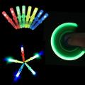 LED Spinning Pen EDC (Every Day Carry) Glow in Dark Multicolor Ball Pen Hand Top for Kids Office School Supplies Gift Anxiety. 