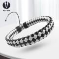 Prism Braided Wristband Eye-catching Exquisite Workmanship Bracelets. 