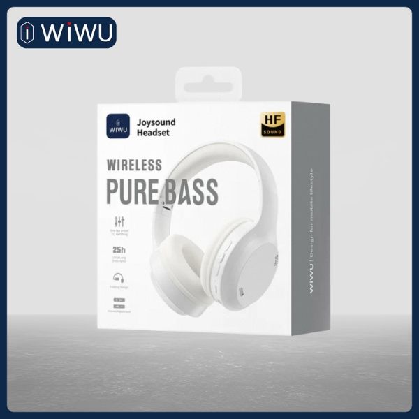WIWU  JOYSOUND WIRELESS HEADSET WHITE (TD-11)