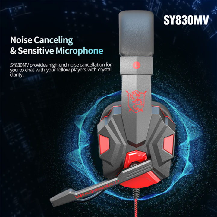SY830%20Wired%20Headsets%20PS4/PS5%20Professional%20LED%20Light-emitting%20Gaming%20Player%20Headphones%20Noise%20Reduction%20Gaming%20Esports%20Earphones%20-%20Image%206
