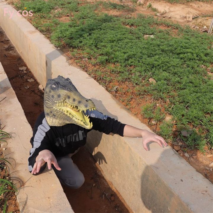 Alligator%20Mask%20Masquerade%20Party%20Adult%20Latex%20Reptile%20Animal%20Full%20Face%20Helmet%20Halloween%20Carnival%20Cosplay%20Crocodile%20Costume%20for%20Men%20-%20Image%205