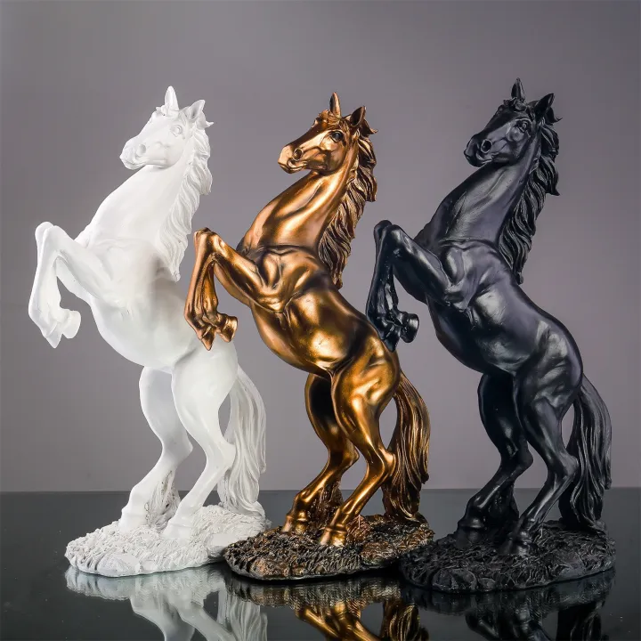 Miniature%20Horse%20Precisely%20Detail%20Modern%20Style%20Standing%20Horse%20Statue%20-%20Image%209