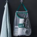 【ALLGOOD】Reusable Produce Bag Reusable Washable Cotton Mesh Bags Organic Eco Friendly Mesh Handbag Long Handle Net Shopping Bag. 