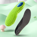 Soft Sport Insoles High Elasticity Comfortable Plantar Shoe Pads for Man Women Orthopedic Shoe Sole Running Accessories. 