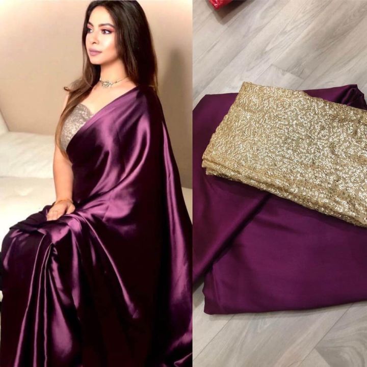 Purple%20Valentina%20Saree%20with%20Sequin%20Blouse%20Piece%20for%20Weddings%20and%20Parties,%206%20Meter%20Length%20-%20Image%203