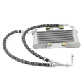 Motorcycle Radiator Engine Oil Cooler Motocross Oil Cooler Dirt Pit Bike for 150-250Cc Husqvarna GY6. 