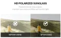 Bicycle Sunglasses UV Protection Windproof 100% UV400 Mirror Lens Polarized Sunglasses Sports Sunglasses Bicycle Sunglasses Outdoor Sunglasses. 