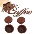 Reusable Capsule Cup Coffee Filter -For Nescafe/ Dolce Gusto -Refillable Coffee Cup Holder Pod Strainer. 