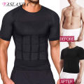 Men Body Shaper Slimming T Shirt Compression Shirts Gynecomastia Undershirt Waist Trainer Muscle Tank Tops Weight Loss Shapewear. 