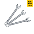 Wrench Set 6mm to 21mm Wrench. 