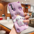 Hontinga for Redmi 9T Back Cover Cool Cute Kuromi All-inclusive Film Hard Phone Case Camera Protection Mobile Cover. 
