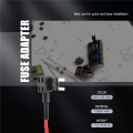 NANLIY 2-Insert blade fuse adapter voltage tap for Automotive Fuses ATT Mini low profile. 