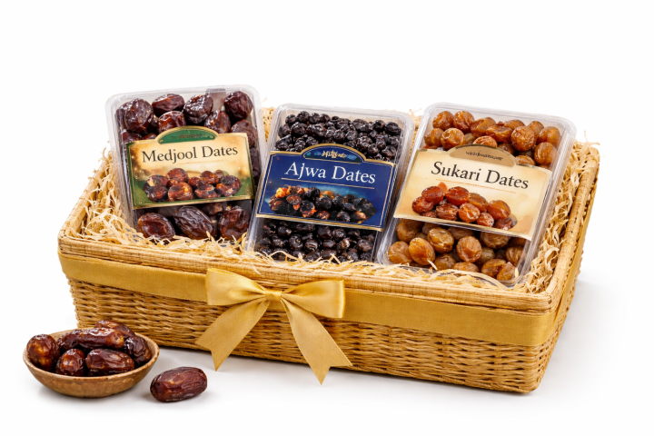 Ramadan Hamper by Nutty Frutyss - Medjoul 200g + Safawi 200g + Sukaray 200g