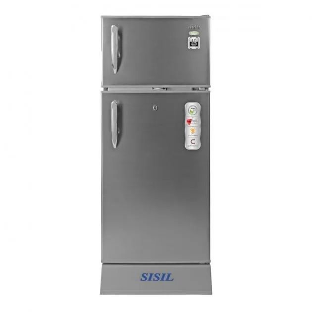 Sisil ECO Refrigerator - 2 Doors, 185L (Silver) SL-ECO192-SV