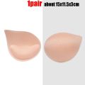 3D Thickened Bra Insert Pads Removable Sponge Bra Pads Inserts Push Up Pads Bra Foam Pad Sports Bra Pads for Women Accessories. 