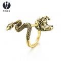 Prism Smoker Ring Punk Hands-Free Dragon Cigarette Holder Ring Rack. 