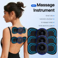 Electric Neck Massager EMS Cervical Vertebra Massage Patch For Muscle Pain Relief And Shoulder Relaxation Portable Neck Massage. 