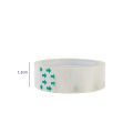 1Roll Transparent Tape Refill 0.8/1.2/1.8CM Clear Tape Refills for Dispenser Invisible Tapes for Office Home School Supplies. 