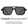 【Hot demand】Retro Double Bridge Women's Sunglasses Fashion Leopard Sun Glasses Trendy Street Wear Shades Men's Shades UV400 Eyewear. 