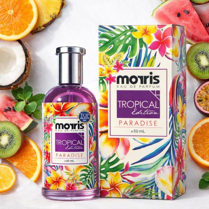 Morris%20Tropical%20Edition%20Paradise%20Eau%20De%20Parfum%2050ml%20%E2%80%93%20Exotic%20Tropical%20Floral%20Long%20Lasting%20Perfume%20-%20Image%203