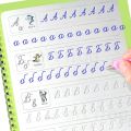 Reusable Russian Writing Paste Calligraphy Handwriting Copybook For Kid Children's Book Russian Calligraphic Letter Practice Toy. 