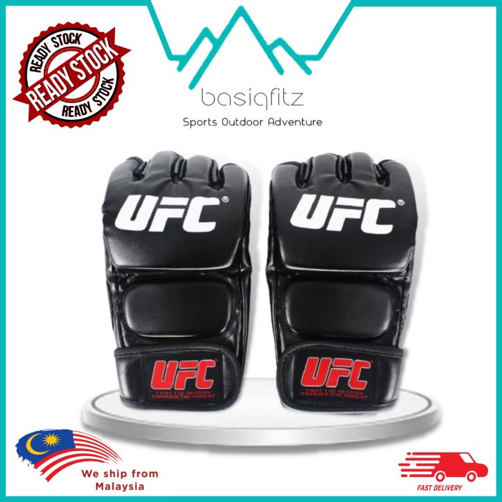 UFC MMA Grappling Glove Half Finger Boxing Glove Muay Thai Sparring