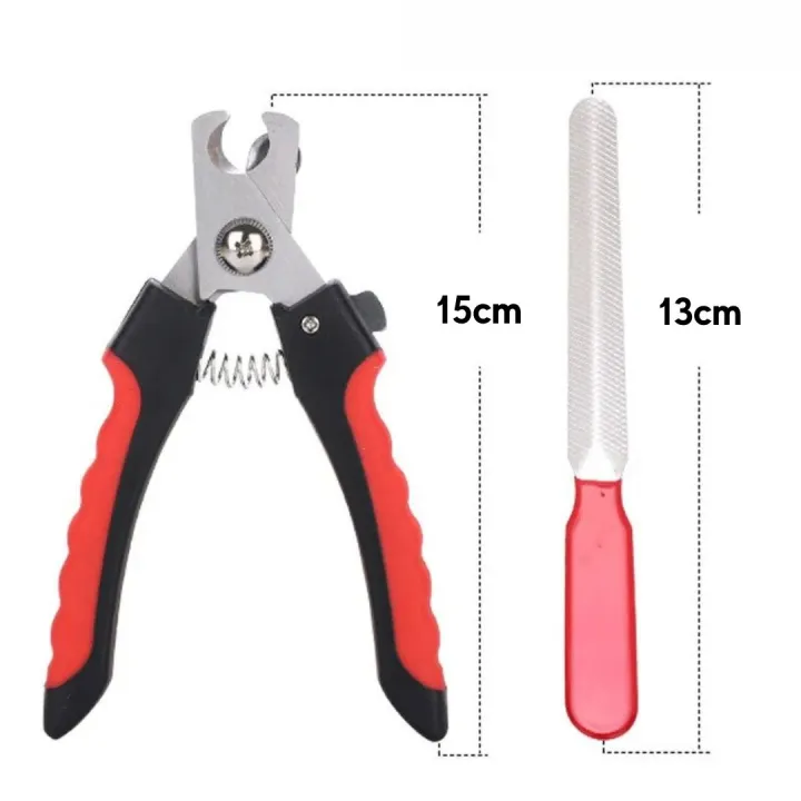 Dog Cat Nail Cutter, Pet Nail Clipper, Claw & Nails Clippers Grinder Trimmer for Small, Medium, Large Dogs