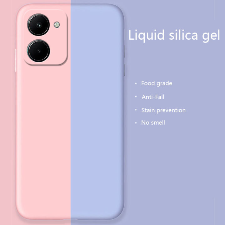 Sroof%20For%20Realme%20C33%20Liquid%20Silicone%20Macaron%20Candy%20Color%20TPU%20Falling%20and%20shockproof%20Soft%20Phone%20Case%20Shell%20Protector%20Back%20Cover%20-%20Image%204