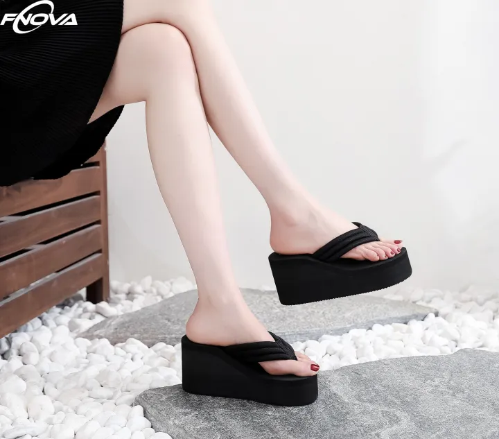 %E3%80%90WEJA%E3%80%91Fnova%208cm%20Thick%20Sole%20Wedges%20Soft%20Rubber%20Flip%20Flops%20for%20Women%20Summer%20Clip%20Toe%20Chunky%20Platform%20Sandals%20Woman%20Non%20Slip%20Slippers%20Outdoor%20Slides%202024%20-%20Image%203