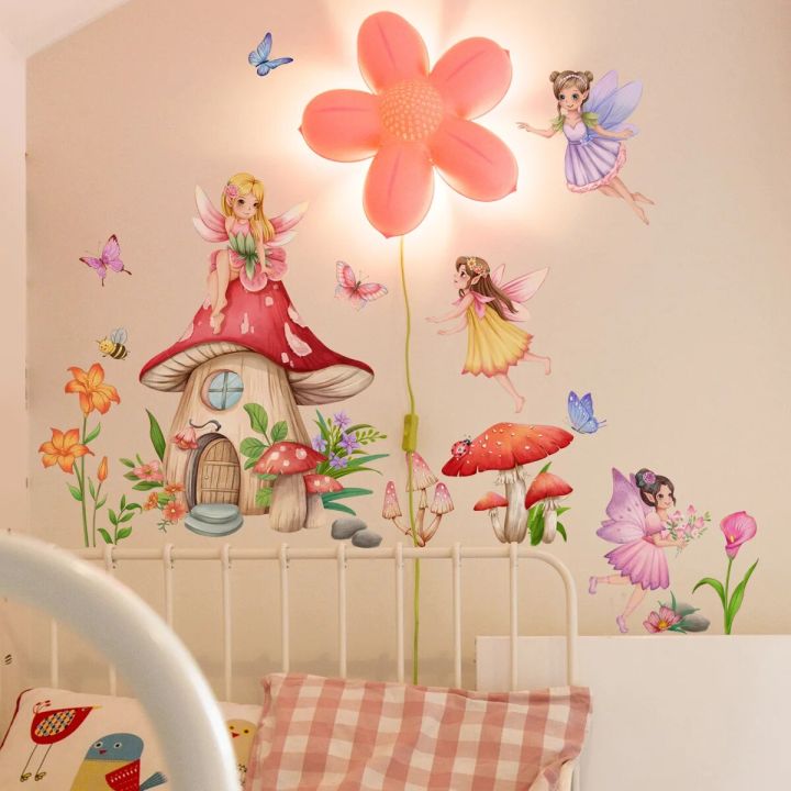Dancing%20Girls%20Children%20Room%20Wall%20Stickers%20Baby%20Butterfly%20Wall%20Stickers%20for%20Girls%20Stickers%20for%20Kids%20Room%20Nursery%20Decor%20Wallpaper%20-%20Image%203