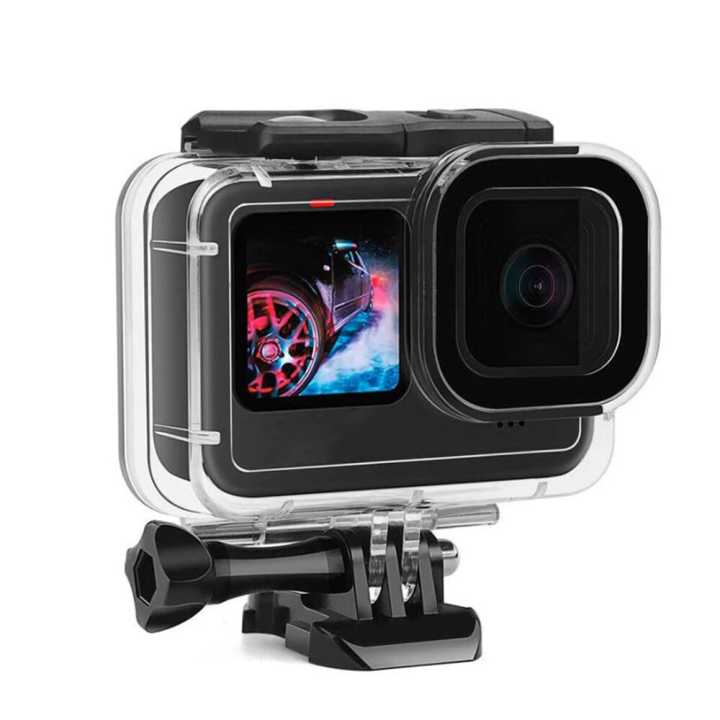 GoPro Hero 12 11, 10 & 9 Compatible 45 Meter Underwater Waterproof Casing