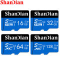 SHANDIAN Smart SD Card 32GB High Speed Class 10 16GB/64GB Real Capacity 128GB Mini SD Memory Card TF Card for Smartphone. 