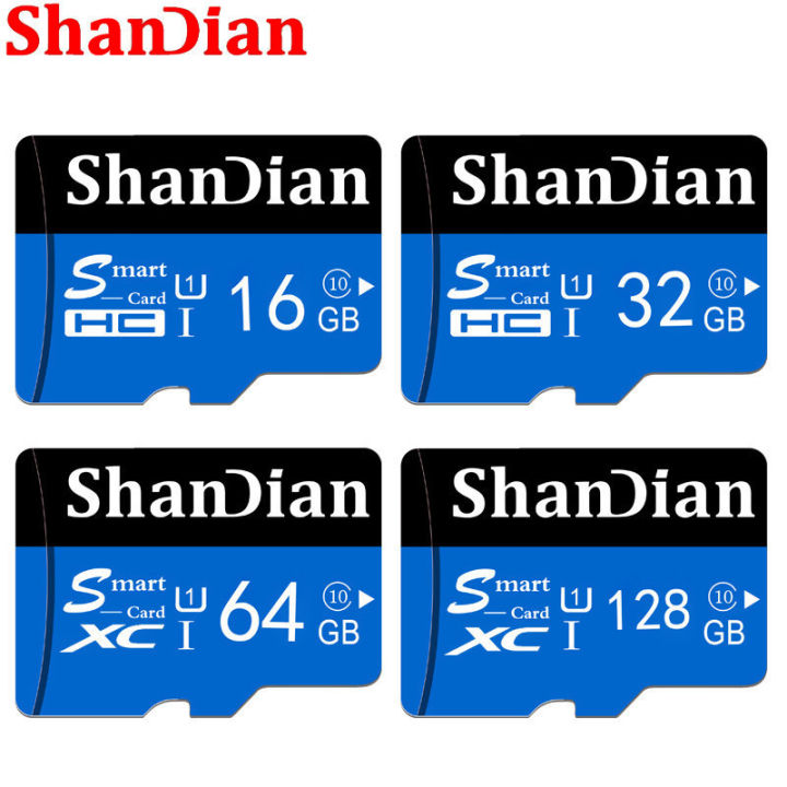 SHANDIAN%20Smart%20SD%20Card%2032GB%20High%20Speed%20Class%2010%2016GB/64GB%20Real%20Capacity%20128GB%20Mini%20SD%20Memory%20Card%20TF%20Card%20for%20Smartphone%20-%20Image%202