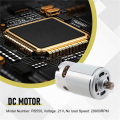 RS550 DC Motor 8.2mm 14 Teeth Gear Mini Motor. 