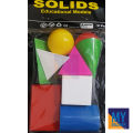 Geometric 3D Shapes Plastic For Kids Educational. 