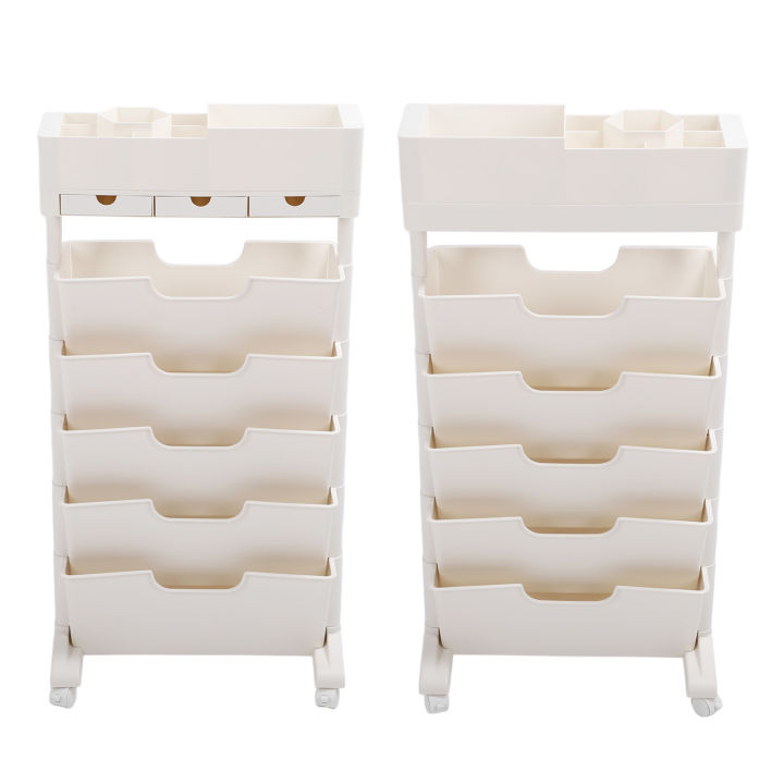 Mobile%20Bookshelf%20Movable%20Storage%20Book%20Shelves%20Durable%20Wide%20Application%20360%C2%B0%20Rotation%20Wheels%205%20Tier%20Design%20for%20Libraries%20-%20Image%208