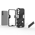 For Samsung Galaxy M15 5G Case Camera Protection Back Cover Bumper With Kickstand Phone Stand Hardcase. 
